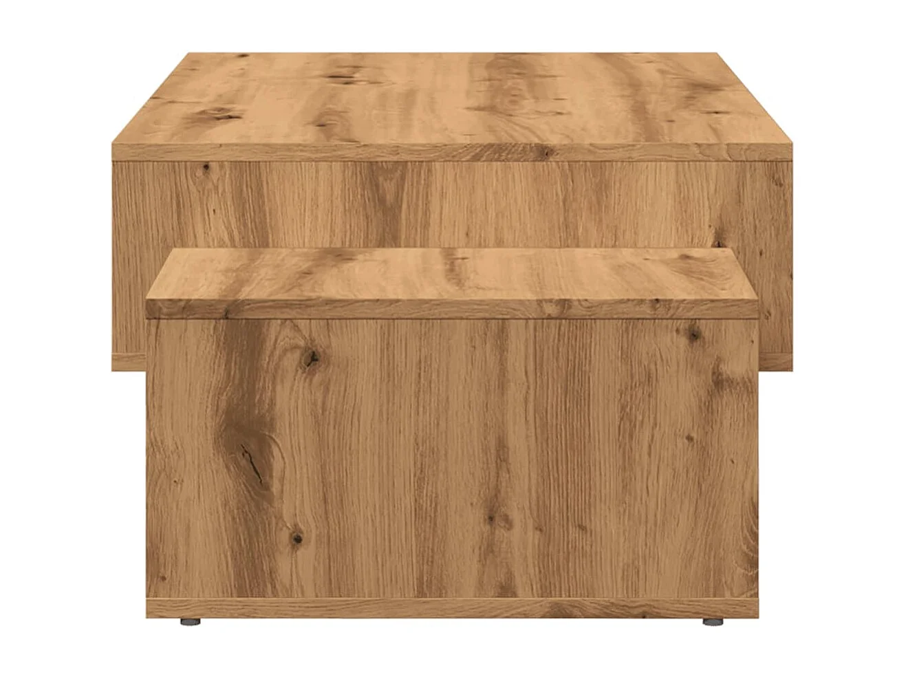 Table basse salon-Table à thé chêne artisanal 105x55x32 cm bois d'ingénierie SHL69352