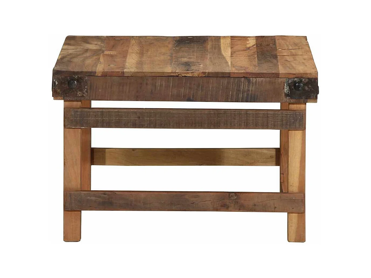 Mesa de centro | Mesa de apoio | Mesa de café Castanho 60x55x40 cm