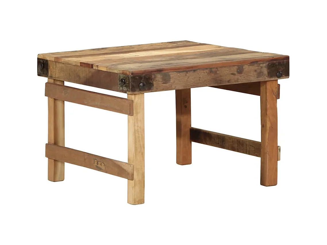 Mesa de centro | Mesa de apoio | Mesa de café Castanho 60x55x40 cm