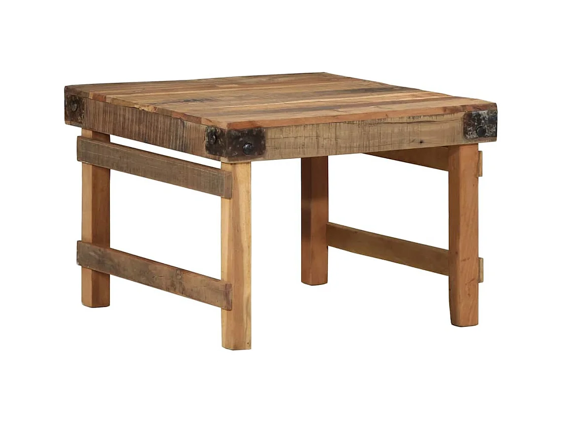 Mesa de centro | Mesa de apoio | Mesa de café Castanho 60x55x40 cm