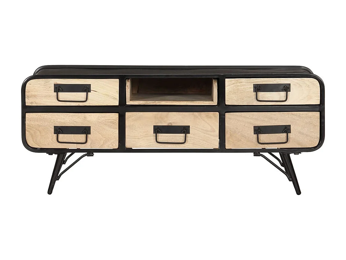 Couchtisch-Beistelltisch-Sofatisch 100x50x40 cm Mango Massivholz SHL80680