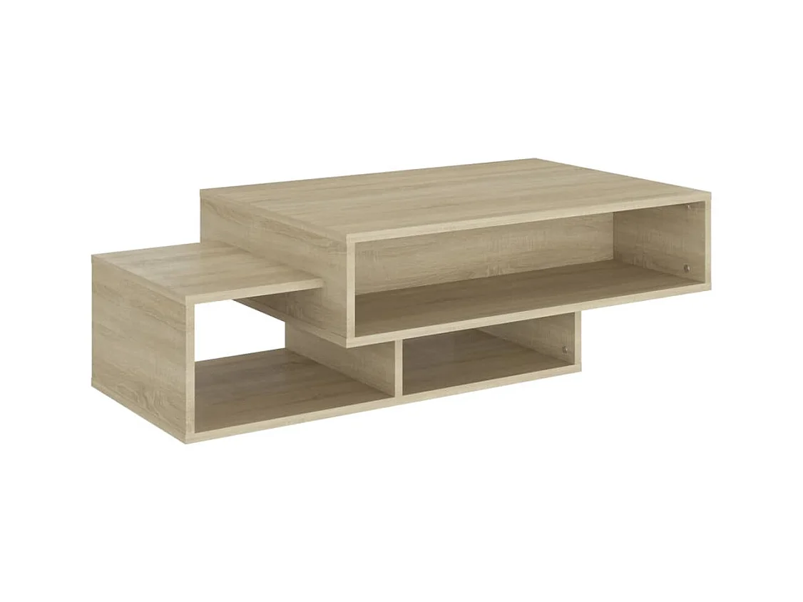 Table basse salon-Table d'appoint Chêne sonoma 105x55x32 cm Bois d’ingénierie SHL36063