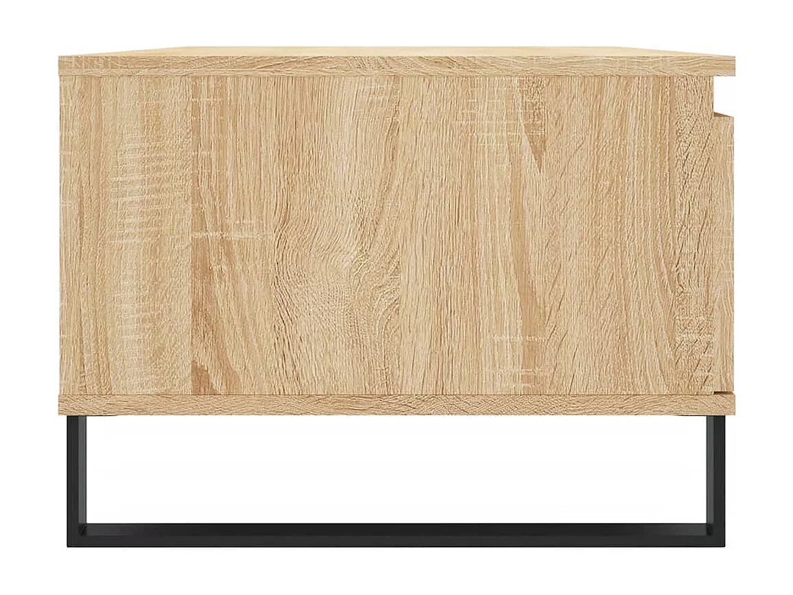 Couchtisch-Wohnzimmertisch-Beistelltische Sonoma-Eiche 90x50x36,5 cm Holzwerkstoff SHL39906