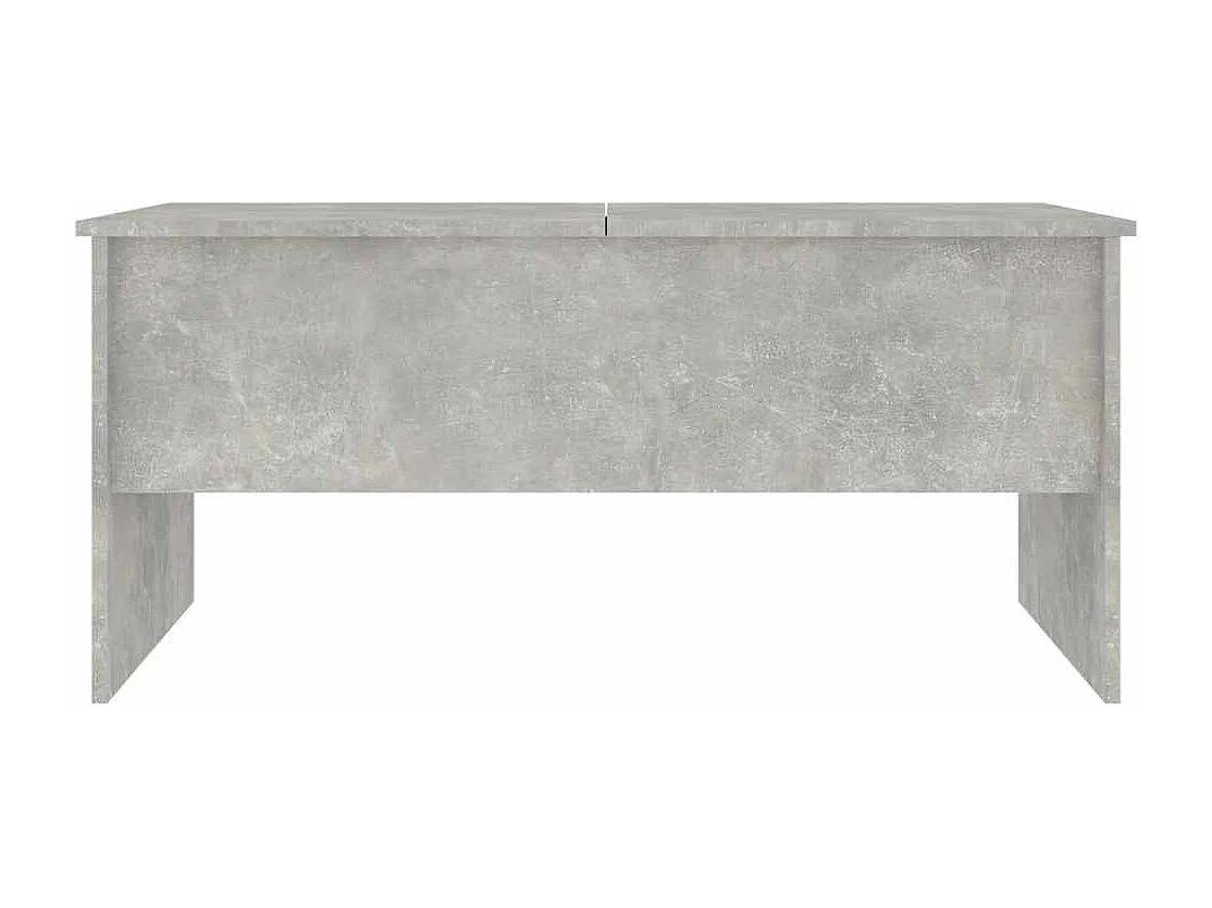 Couchtisch-Sofatisch-Beistelltische Betongrau 102x50,5x46,5 cm Holzwerkstoff SHL7653