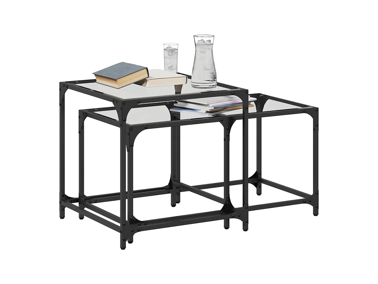 Mesa de centro-Mesa auxiliar forma cuenco madera maciza reciclada 60x60x30 cm SHL172588