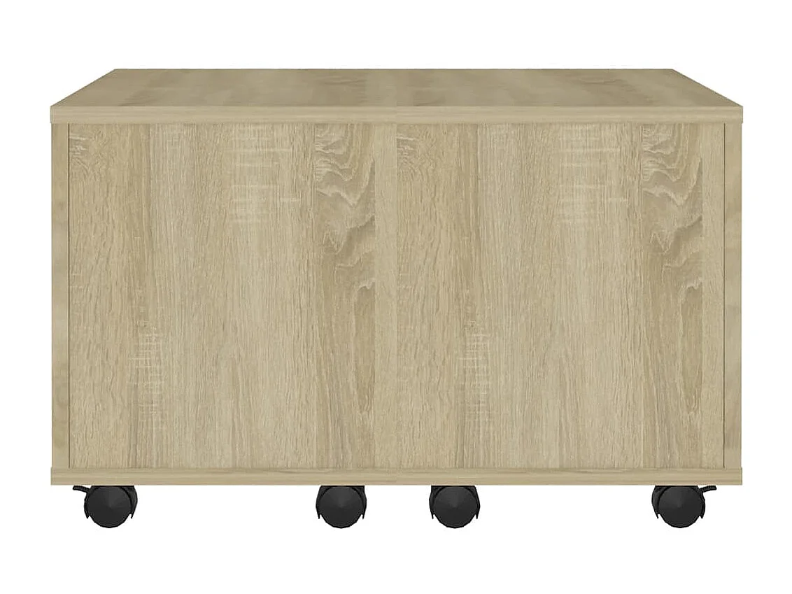 Couchtisch-Sofatisch-Beistelltische Sonoma-Eiche 60x60x38 cm Holzwerkstoff SHL1236