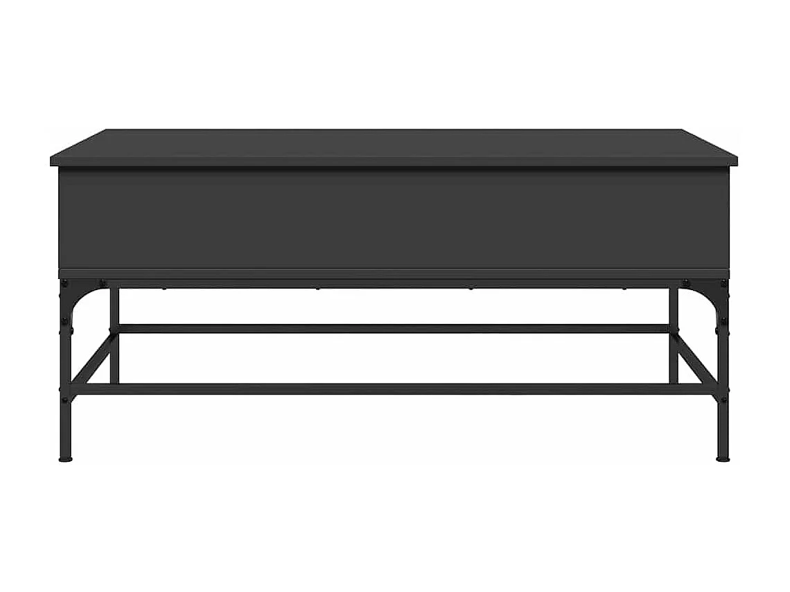 Mesa de centro-Mesa auxiliar de MDF y acero 102x51x48 cm SHL472729