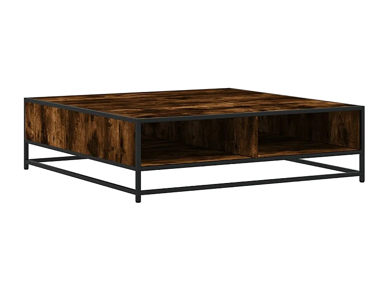 Mesa de centro-Mesa auxiliar madera maciza de pino marrón miel 55x55x40 cm SHL4112