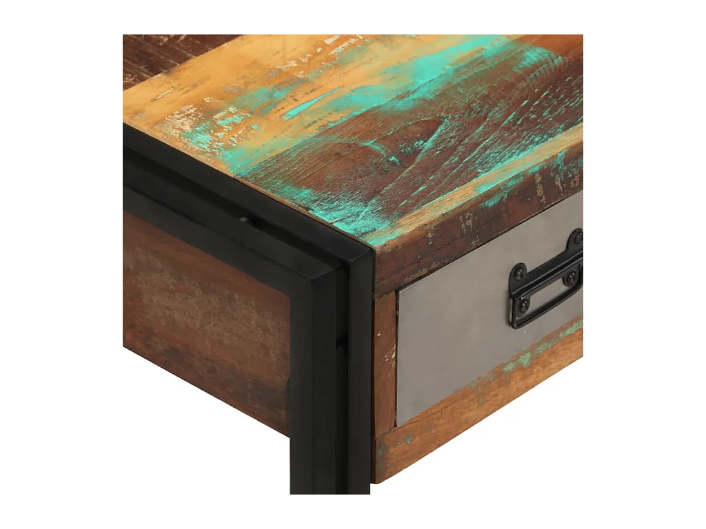 Mesa de centro | Mesa de café | Mesa auxiliar 2 piezas Natural 79x39.5x40 cm SHL3080