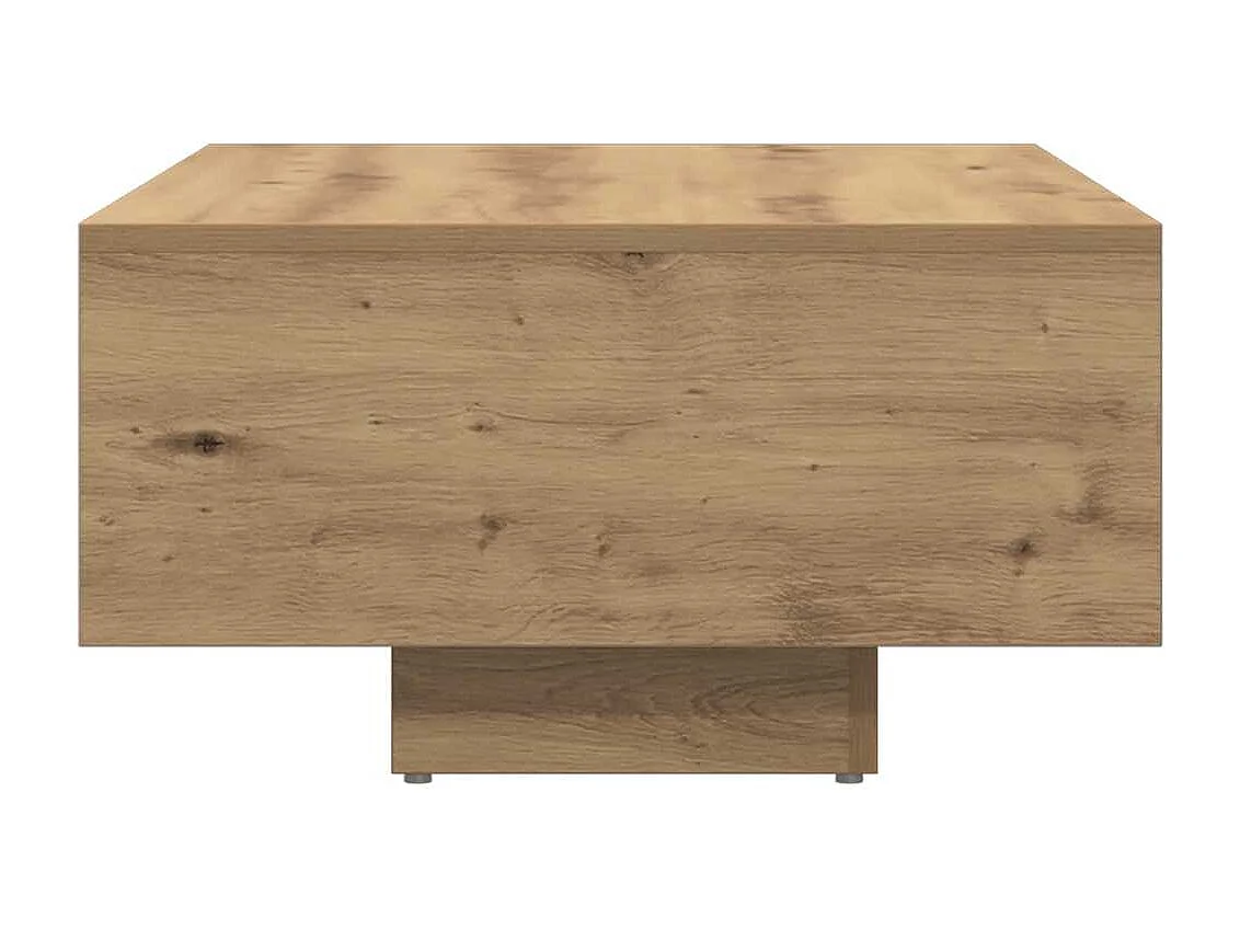 Couchtisch-Wohnzimmertisch-Beistelltische Artisan-Eiche 85x55x31 cm Holzwerkstoff SHL77098