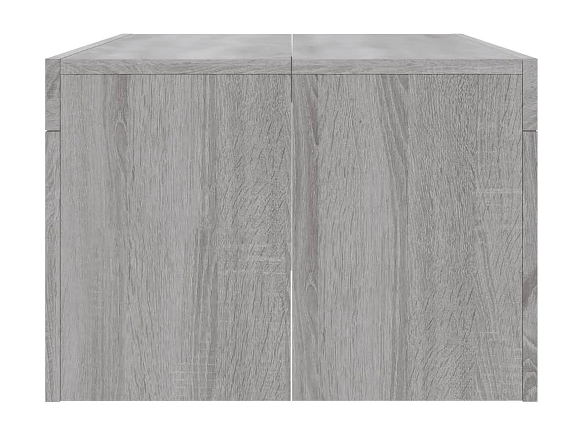 Mesa de centro | Mesa auxiliar madera de ingeniería gris Sonoma 107x107x40 cm SHL2389