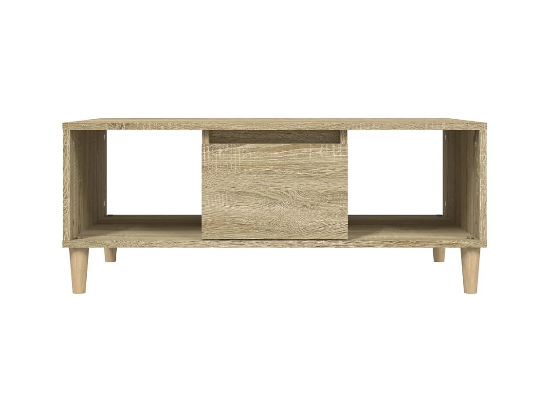Table basse salon-Table d'appoint Chêne sonoma 90x50x36,5 cm Bois d'ingénierie SHL89895