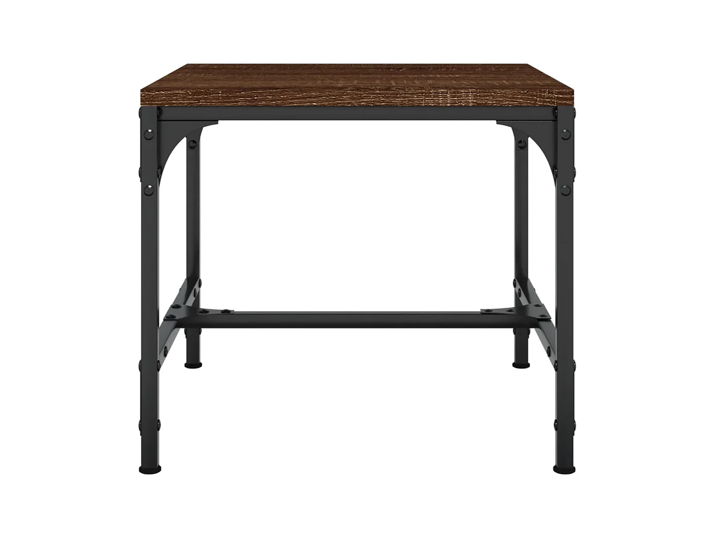 Mesa de centro | Mesa auxiliar madera contrachapada roble ahumado 90x50x36,5 cm SHL346857