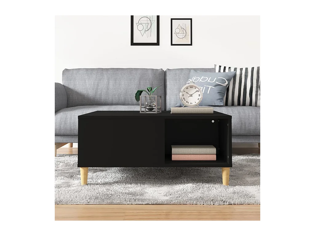 Mesa de centro | Mesa auxiliar madera contrachapada roble Sonoma 90x44,5x45 cm SHL1289