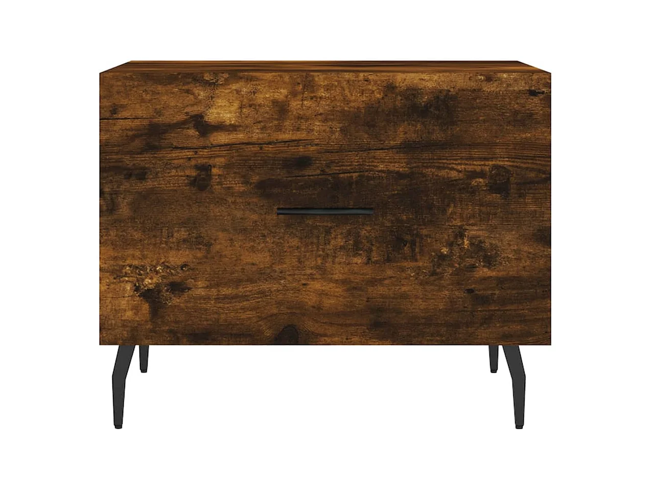 Table basse salon-Table d'appoint Chêne fumé 50x50x40 cm Bois d'ingénierie SHL20721