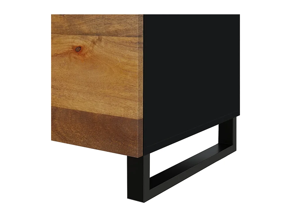 Mesa de centro | Mesa auxiliar con Infinity LED marrón roble 70x50x38 cm SHL3948