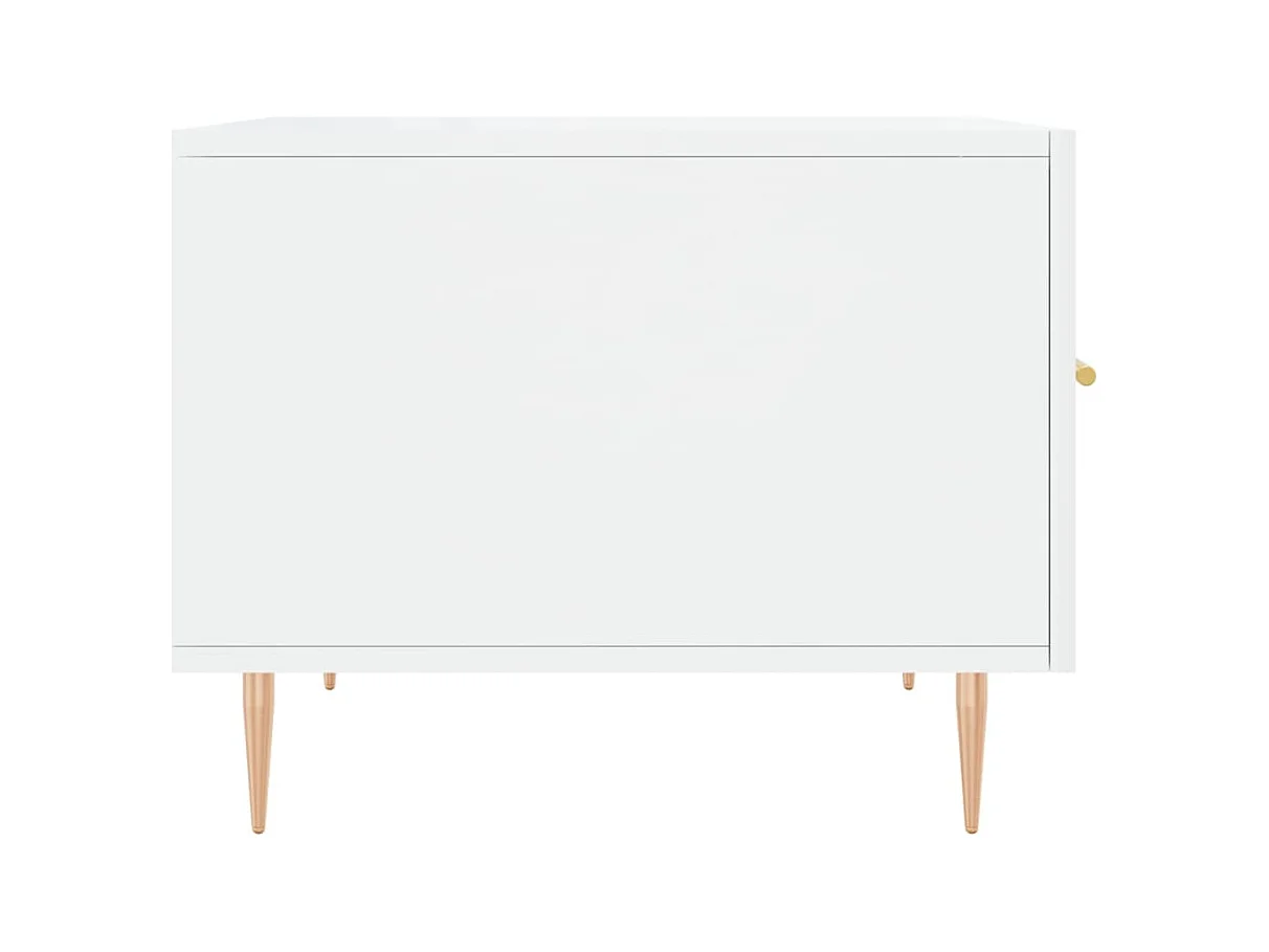 Mesa de centro | Mesa auxiliar madera de ingeniería roble artisan 100x100x35 cm SHL1193