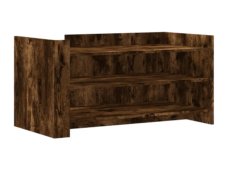 Mesa de centro-Mesa auxiliar madera maciza de acacia marrón miel 110x55x40 cm SHL4567