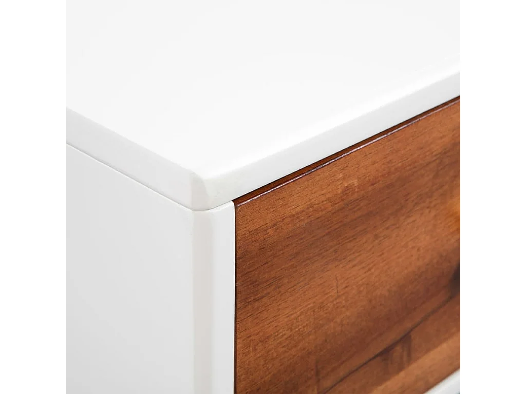 Couchtisch-Beistelltisch-Sofatisch Massivholz Akazie 90x50x40 cm SHL97401