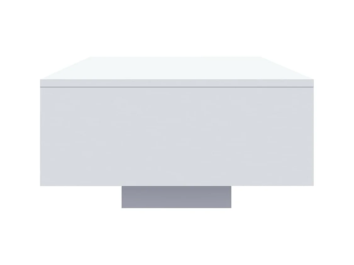 Mesa de centro-Mesa auxiliar de madera maciza de acacia 110x50x35 cm SHL1940