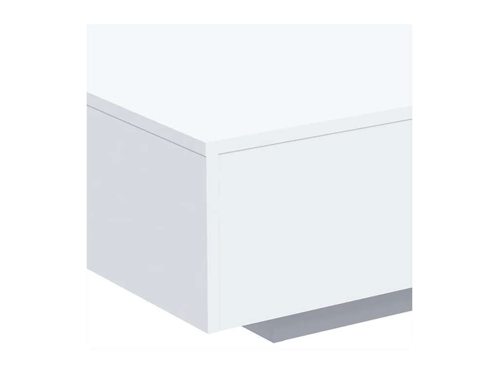 Mesa de centro-Mesa auxiliar de madera maciza de acacia 110x50x35 cm SHL1940