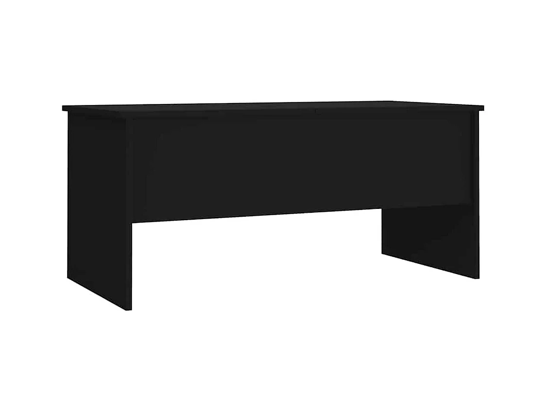 Mesa de centro | Mesa auxiliar de madera maciza de pino blanco 80x50x35,5 cm SHL3177