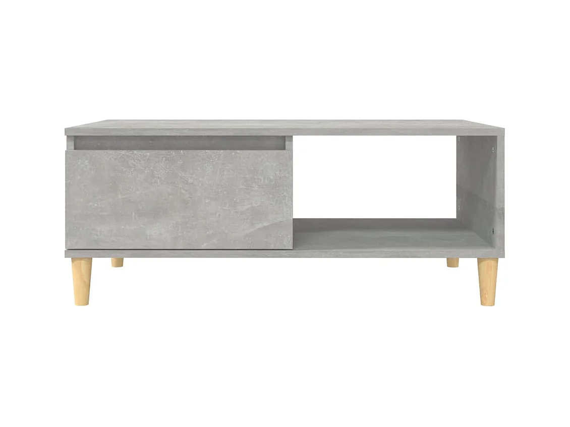 Mesa de centro | Mesa auxiliar madera contrachapada roble Sonoma 100x50x45 cm SHL541643