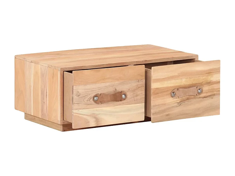 Mesa de centro | Mesa de café | Mesa auxiliar Roble artisan 90x50x40 cm SHL4408