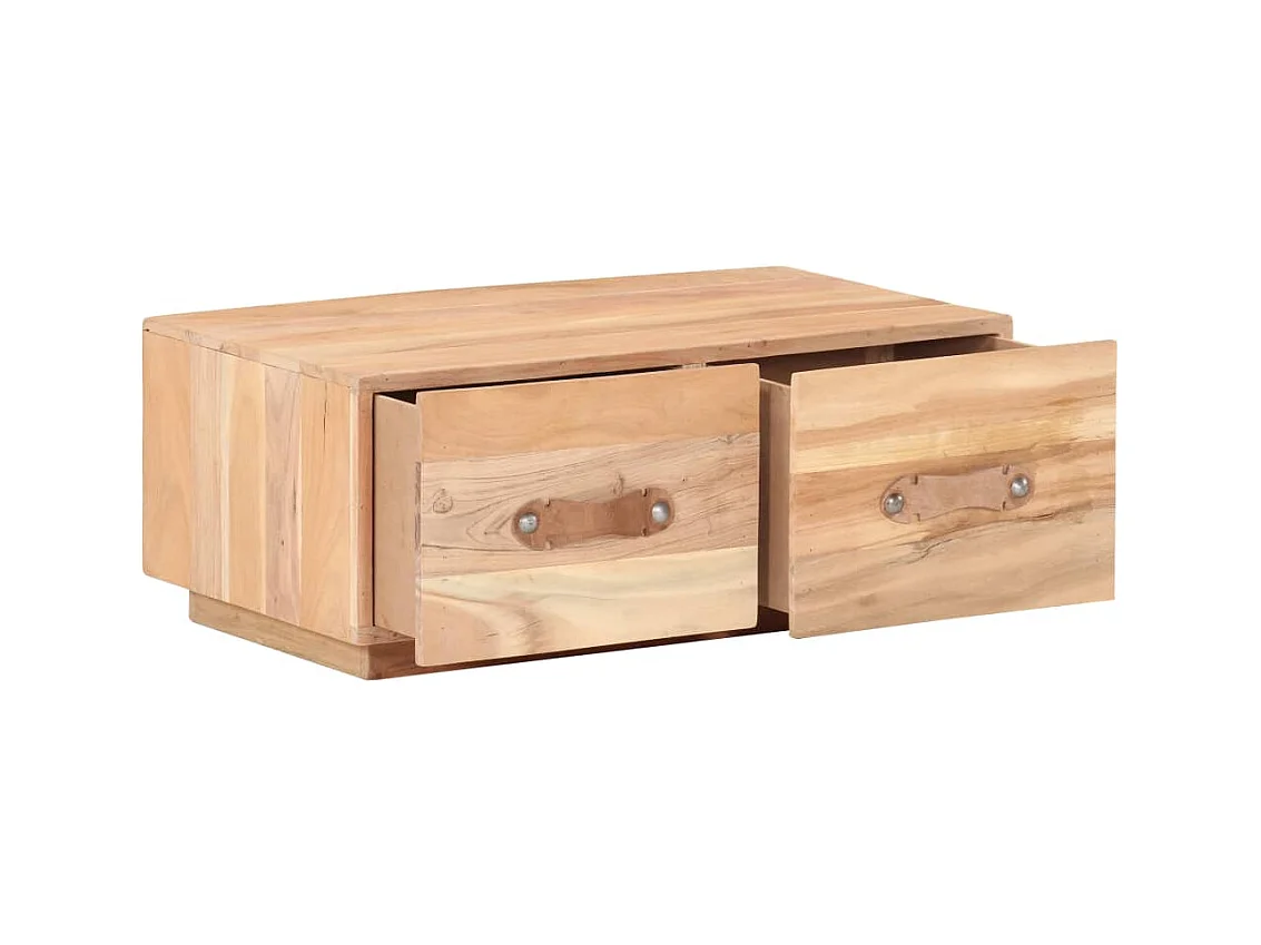 Mesa de centro | Mesa de café | Mesa auxiliar Roble artisan 90x50x40 cm SHL4408