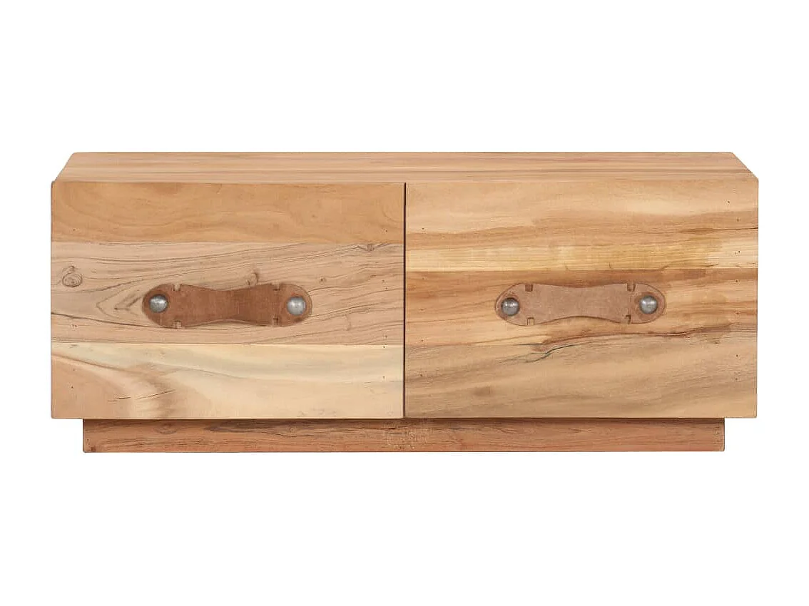 Couchtisch-Beistelltisch-Sofatisch 90x50x35 cm Recyceltes Massivholz SHL1127