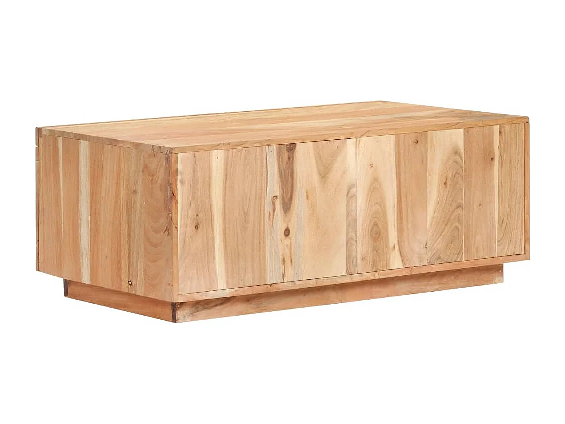 Couchtisch-Beistelltisch-Sofatisch 90x50x35 cm Recyceltes Massivholz SHL1127