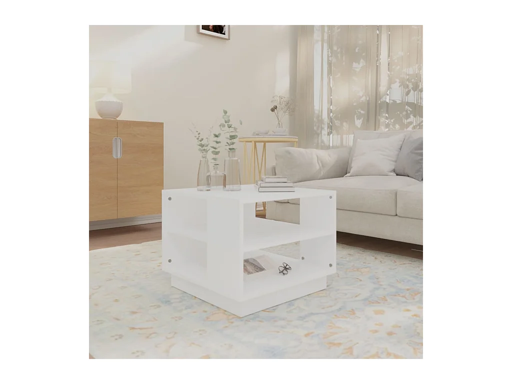 Mesa de centro | Mesa auxiliar de madera maciza de pino marrón miel Ø 55x45 cm SHL2171