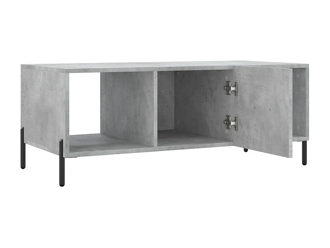 Mesa de centro | Mesa auxiliar madera de ingeniería roble ahumado 102x50x36 cm SHL4586