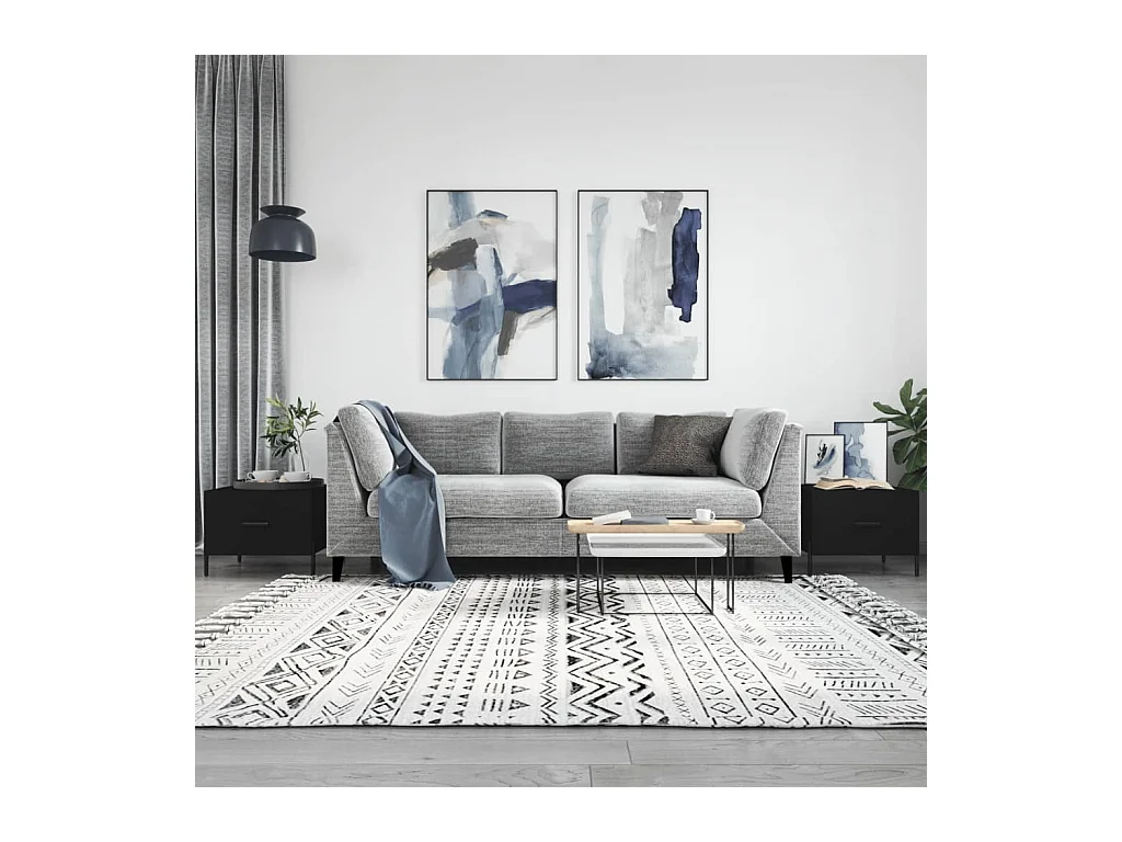 Mesa de centro | Mesa auxiliar madera de ingeniería roble marrón 79x49x41 cm SHL3318