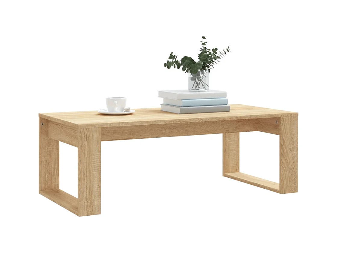 Mesa de centro | Mesa auxiliar madera de ingeniería gris Sonoma 102x44,5x50 cm SHL205194