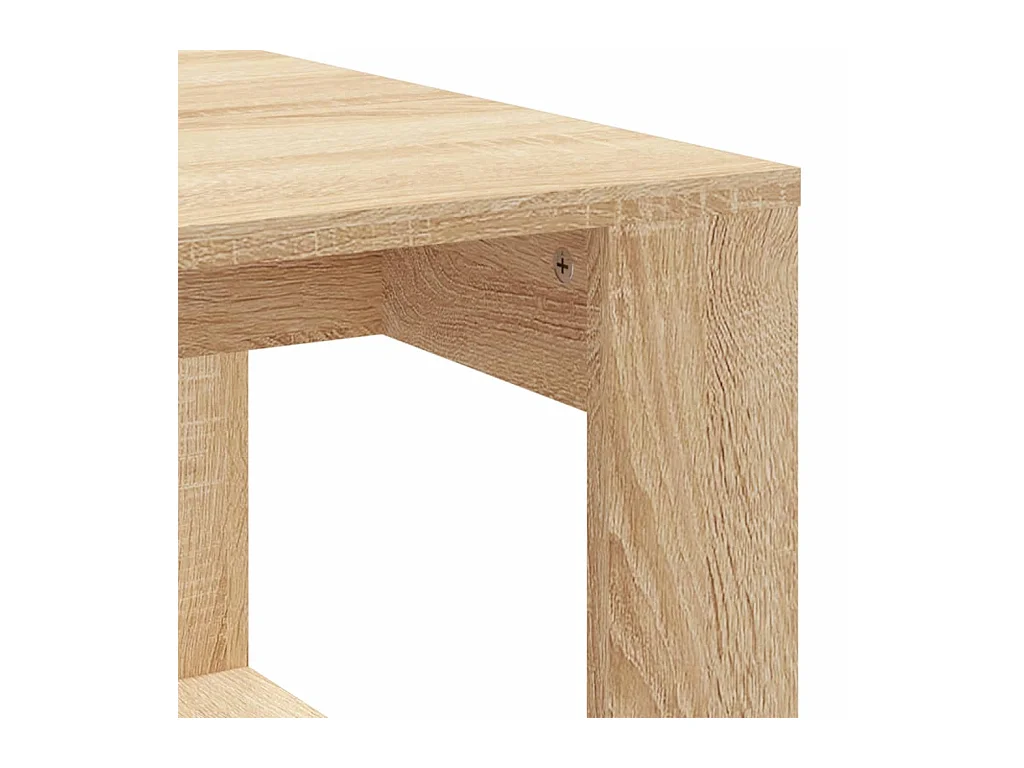 Mesa de centro | Mesa auxiliar madera de ingeniería gris Sonoma 102x44,5x50 cm SHL205194