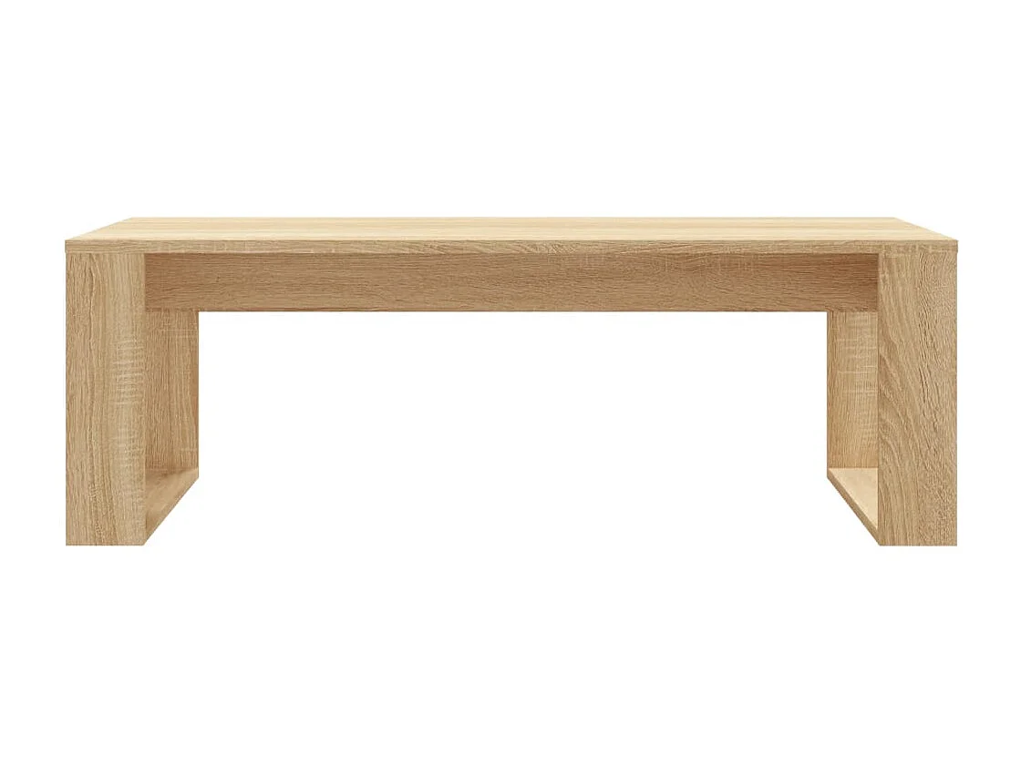 Couchtisch-Wohnzimmertisch-Beistelltische Sonoma-Eiche 102x50x35 cm Holzwerkstoff SHL36666