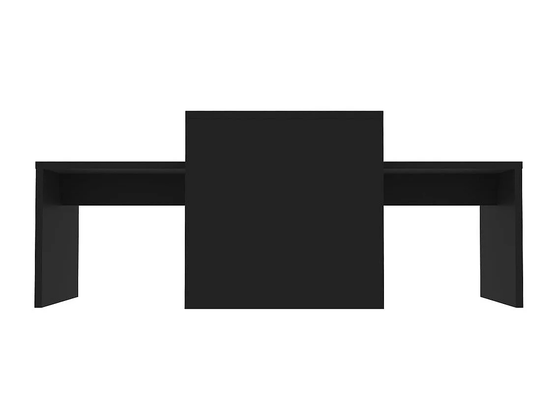 Mesa de centro | Mesa auxiliar con luces LED roble ahumado 50x49x40 cm SHL3651