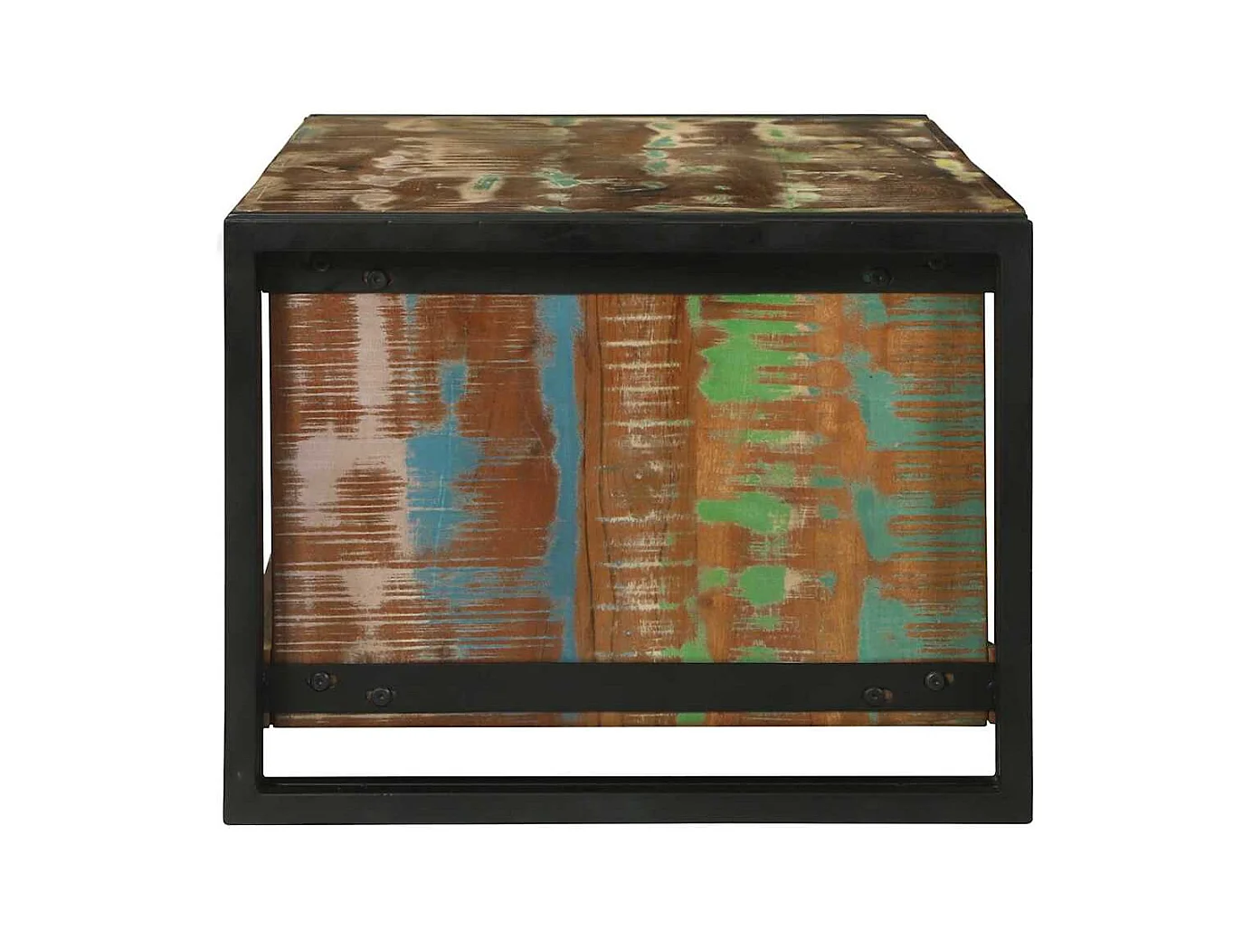 Table basse salon-Table d'appoint 90x50x38 cm Bois Recyclé Solide SHL26010