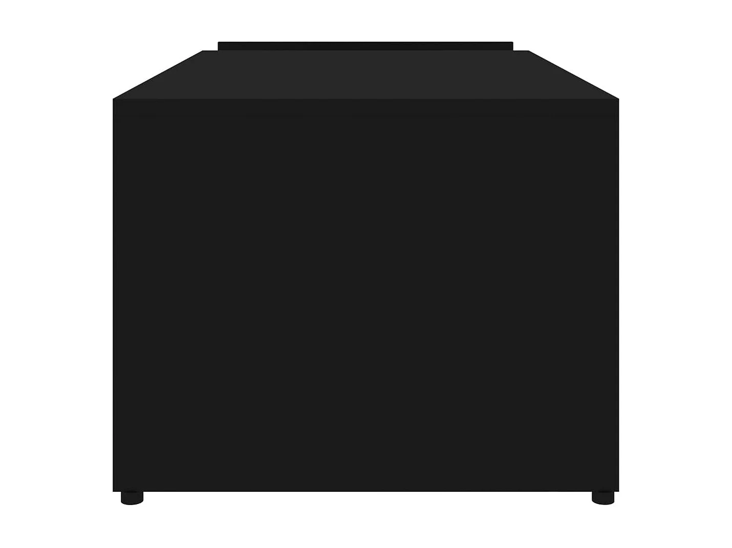 Mesa de centro | Mesa auxiliar con luces LED roble ahumado 80x80x31 cm SHL1794