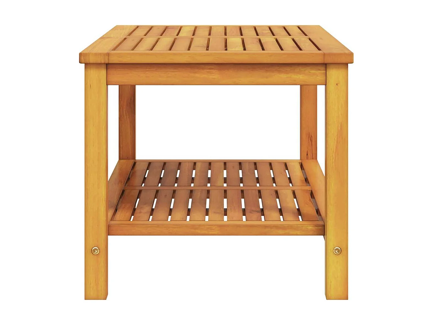 Set mesa de centro forma cuenco 2 uds madera maciza reciclada SHL258124