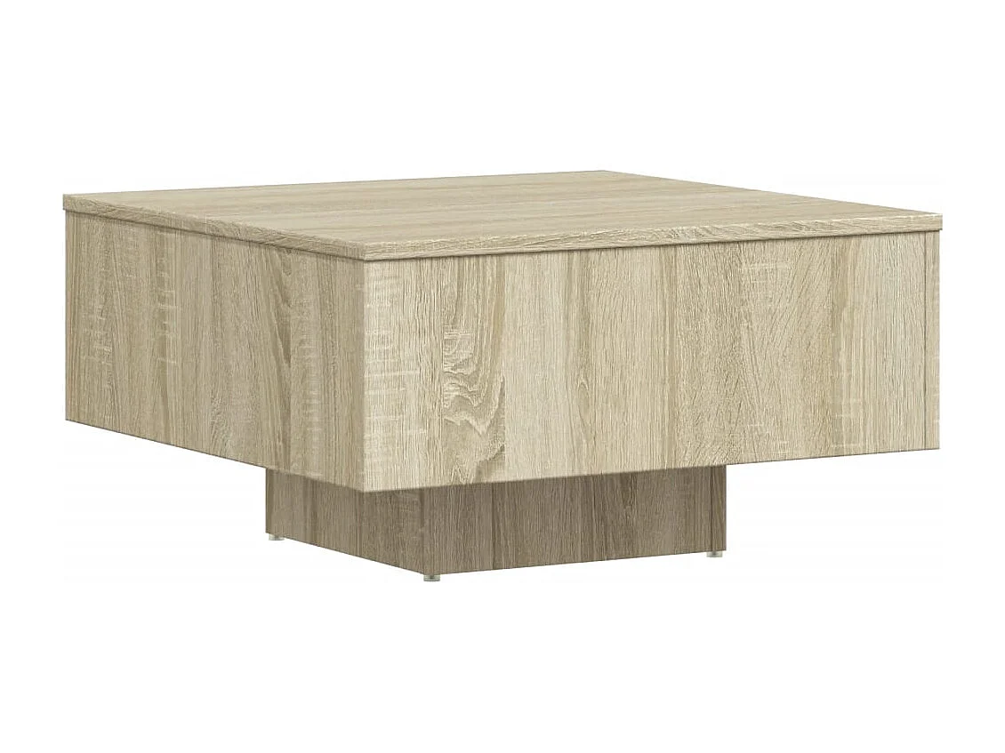 Couchtisch-Sofatisch-Beistelltische Sonoma-Eiche 60x60x31,5 cm Holzwerkstoff SHL49213