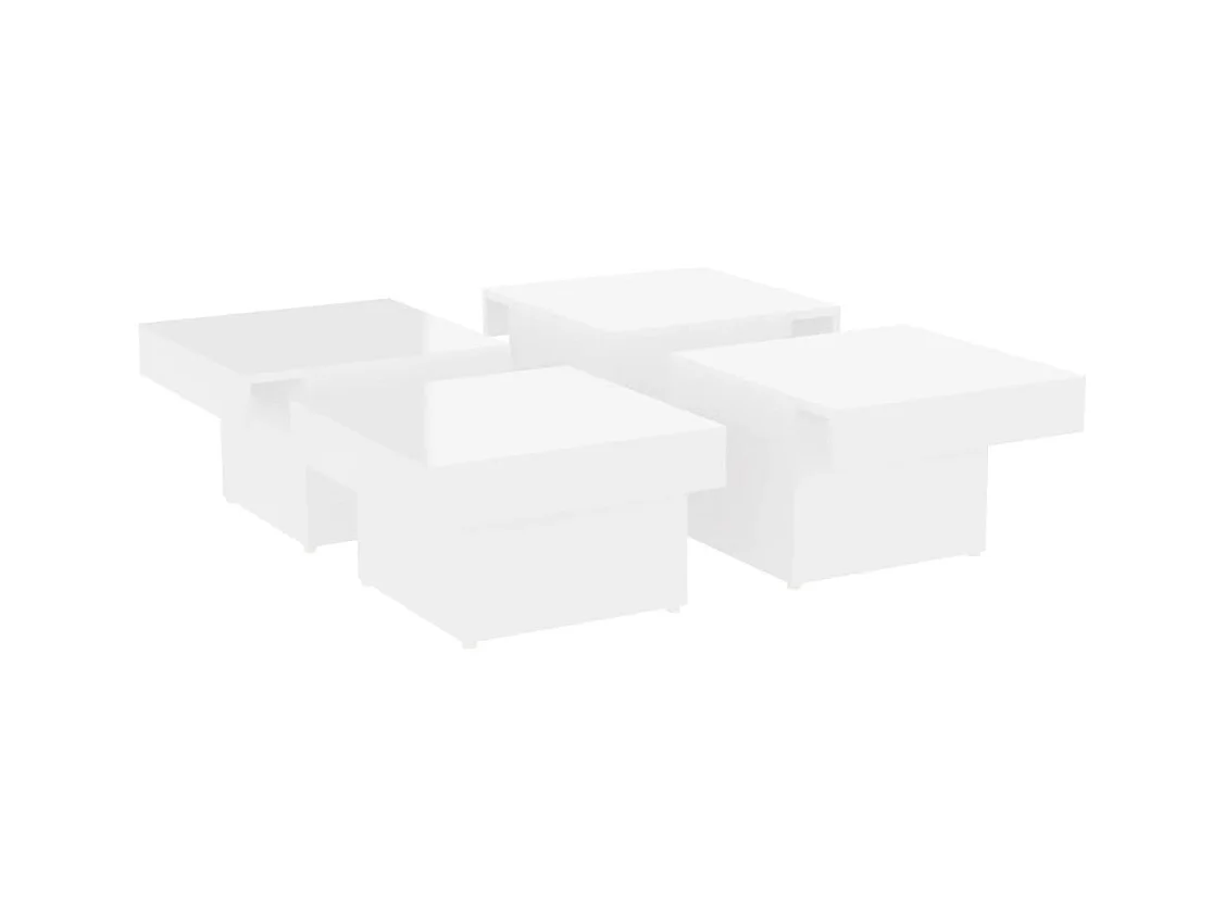 Mesa de centro | Mesa auxiliar de madera contrachapada negro 100x50x40 cm SHL2191