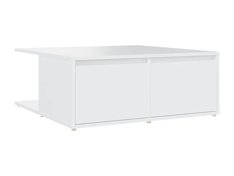 Mesa de centro | Mesa auxiliar con ruedas madera ingeniería marrón 91x55x34 cm SHL456456