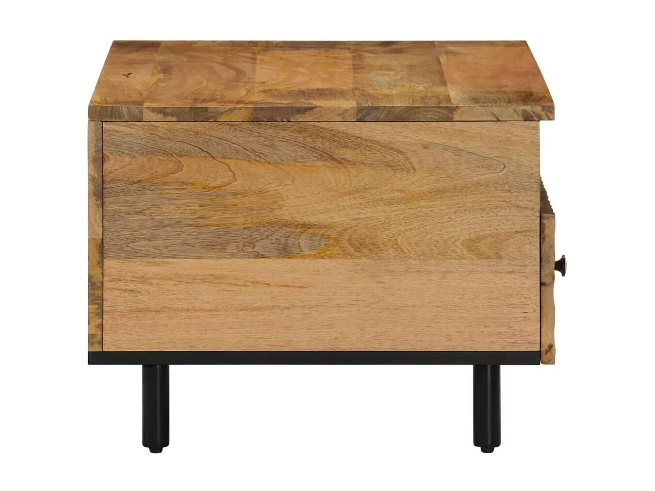 Couchtisch-Sofatisch-Beistelltische 80x54x40 cm Massivholz Mango SHL82114