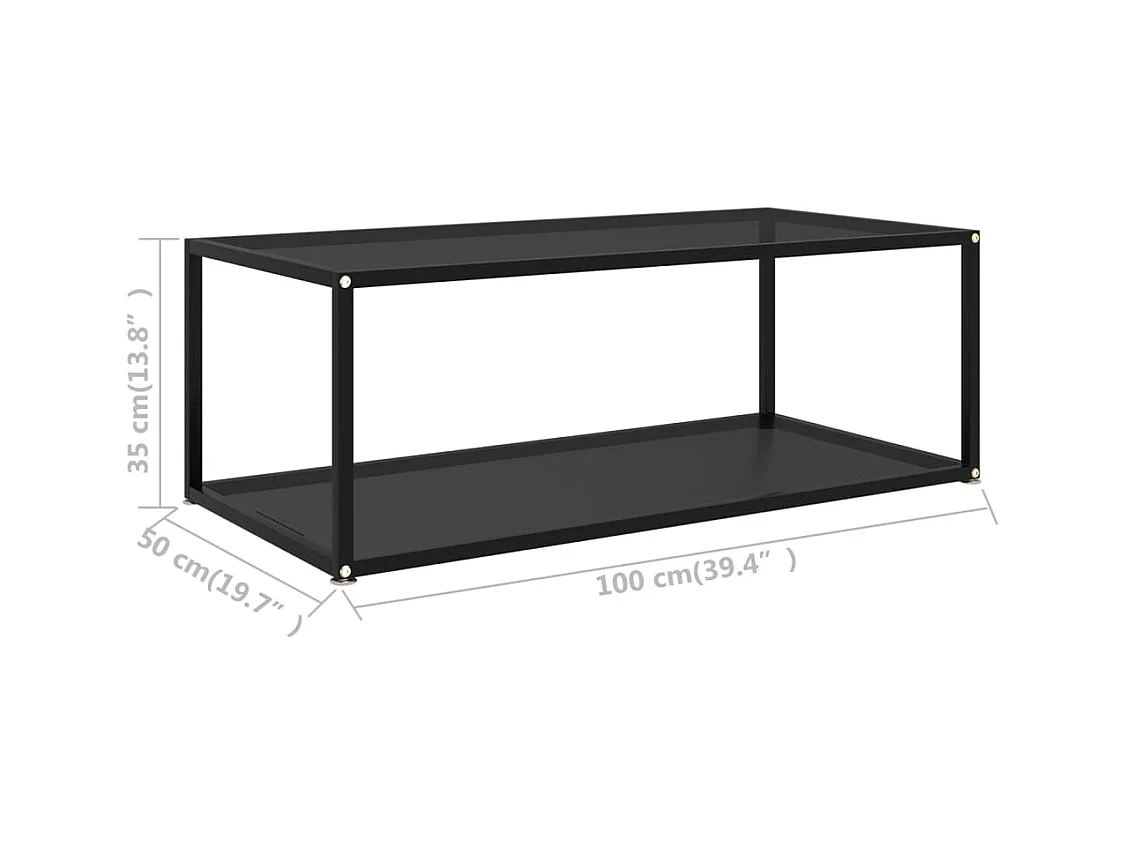 Mesa de centro | Mesa de café | Mesa auxiliar Roble Sonoma 103.5x60x35 cm SHL1956