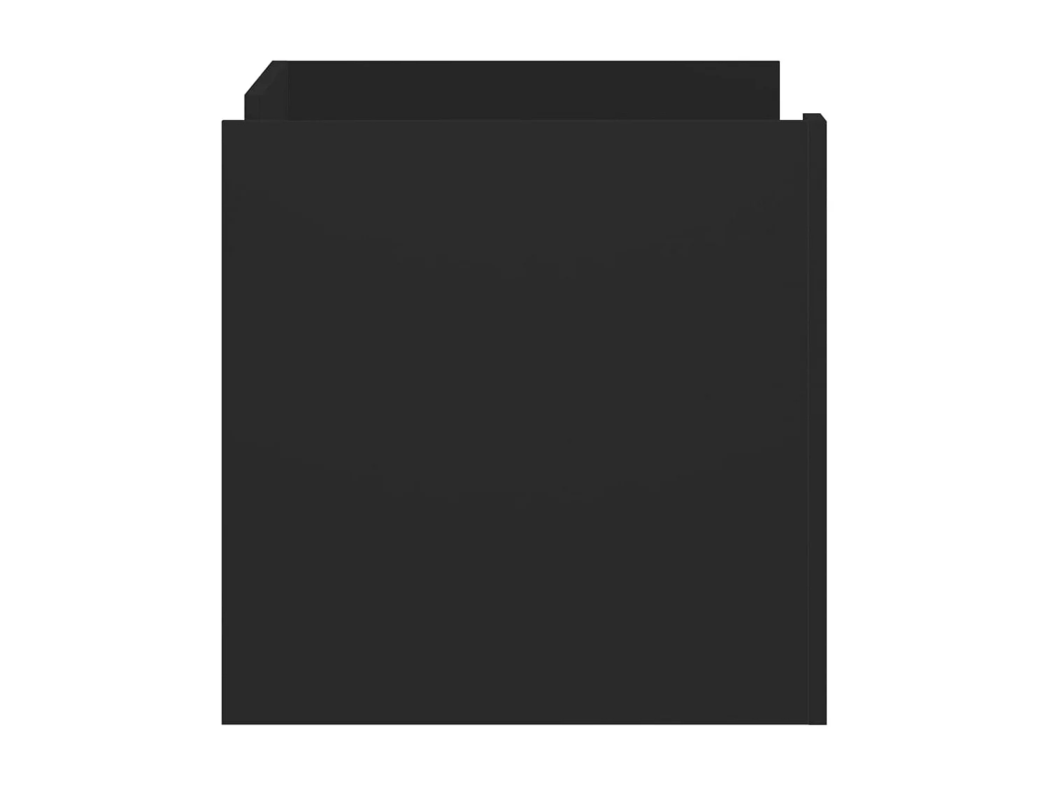 Couchtisch-Wohnzimmertisch-Beistelltische Schwarz 80x50x50 cm Holzwerkstoff SHL34485