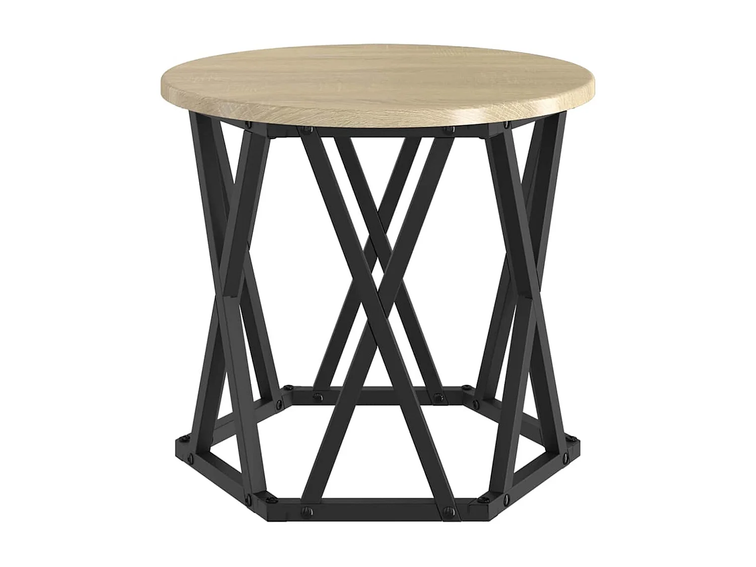 Nesting Beistelltisch 3 pcs Sonoma-Eiche SHL26450