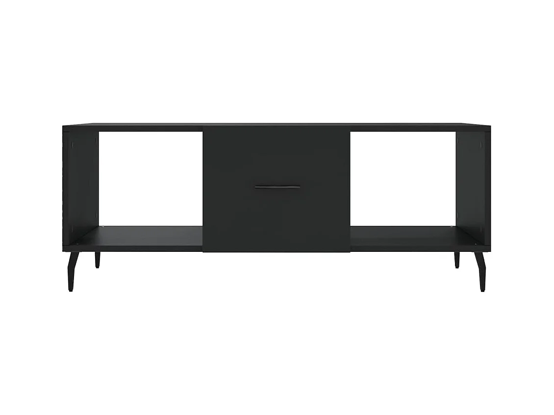 Mesa de centro | Mesa auxiliar madera de ingeniería roble ahumado 102x60x45 cm SHL3154