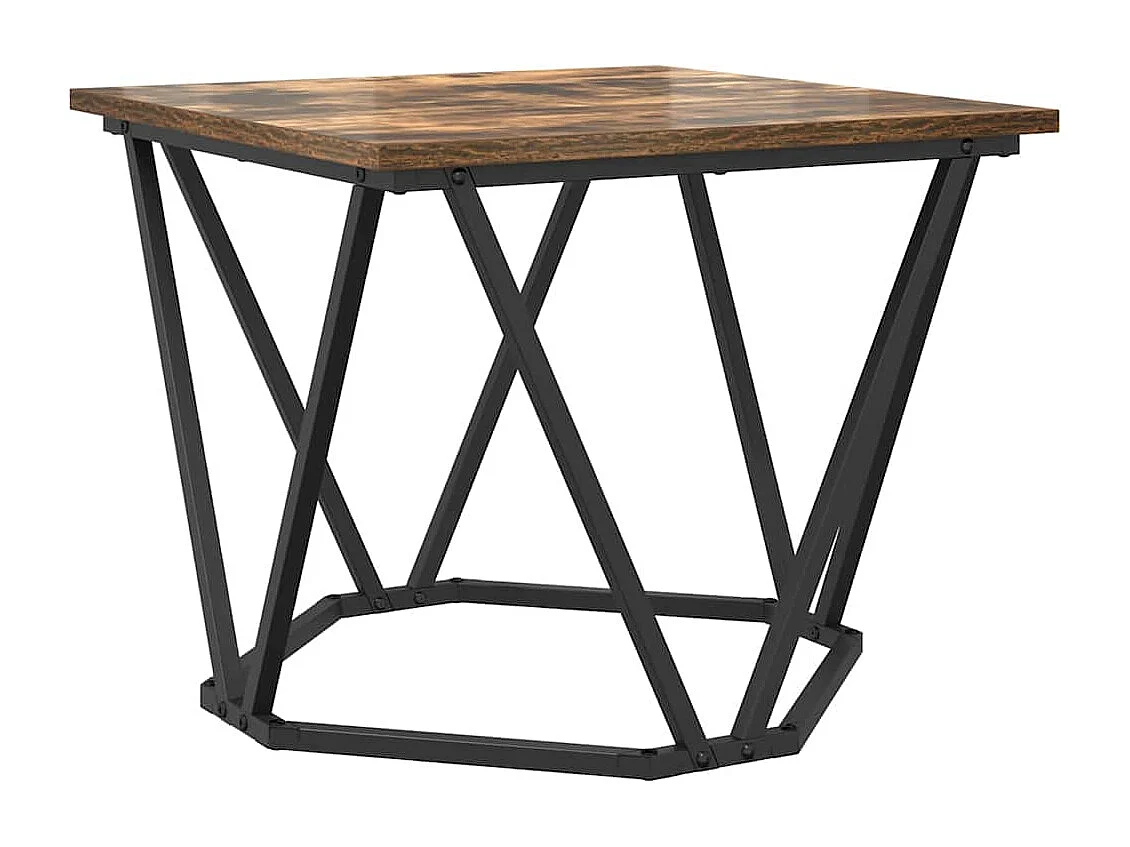 Mesa de centro | Mesa lateral | Mesa auxiliar 2 piezas Roble artisan 50x50x40 cm SHL2171